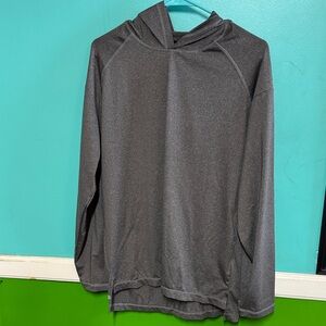 Men's Gray long sleeve with Hood
